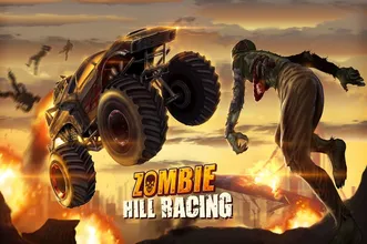 Racing Car Destroying Zombie