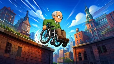 Wheelchair parkour: No limits